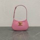 Celine Tilly Medium Bag in Pink Calfskin