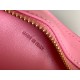 Celine Tilly Medium Bag in Pink Calfskin