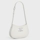 Celine Tilly Medium Bag in White Calfskin