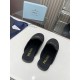 Prada Women's Slippers in Black Velvet