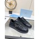 Prada Women's Sneakers in Black Nappa Leather