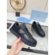 Prada Women's Sneakers in Black Nappa Leather