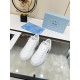 Prada Women's Sneakers in White Nappa Leather