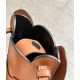 Loewe Elephant Pocket in Brown Calfskin