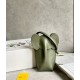 Loewe Elephant Pocket in Green Calfskin