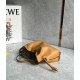 Loewe Mini Flamenco Clutch Bag in Warm Desert Nappa Calfskin