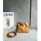 Loewe Mini Flamenco Clutch Bag in Warm Desert Nappa Calfskin