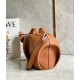 Loewe Large Elephant Bag in Brown Calfskin