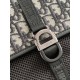 Dior 8 Backpack in Beige and Black Dior Oblique Jacquard