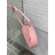 Dior Saddle Rodeo Pouch in Pink Goatskin