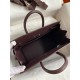 Hermes Shadow Birkin 25 Limited Edition Bag In Chocolat Swift Calfskin