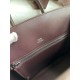 Hermes Shadow Birkin 25 Limited Edition Bag In Chocolat Swift Calfskin