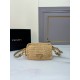 Prada Crochet Shoulder Bag in Natural Raffia-effect Yarn