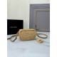 Prada Crochet Shoulder Bag in Natural Raffia-effect Yarn