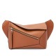 Loewe Small Puzzle Bumbag in Brown Calfskin