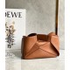 Loewe Small Puzzle Bumbag in Brown Calfskin