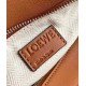 Loewe Small Puzzle Bumbag in Brown Calfskin