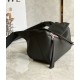 Loewe Small Puzzle Bumbag in Black Calfskin