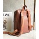 Loewe Military Backpack in Brown Grained Leather