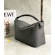 Loewe Puzzle Large Bag in Dark Grey Classic Calfskin