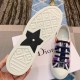 Dior Walk'n'Dior Sneakers In Multicolours Embroidered Canvas