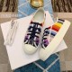 Dior Walk'n'Dior Sneakers In Multicolours Embroidered Canvas