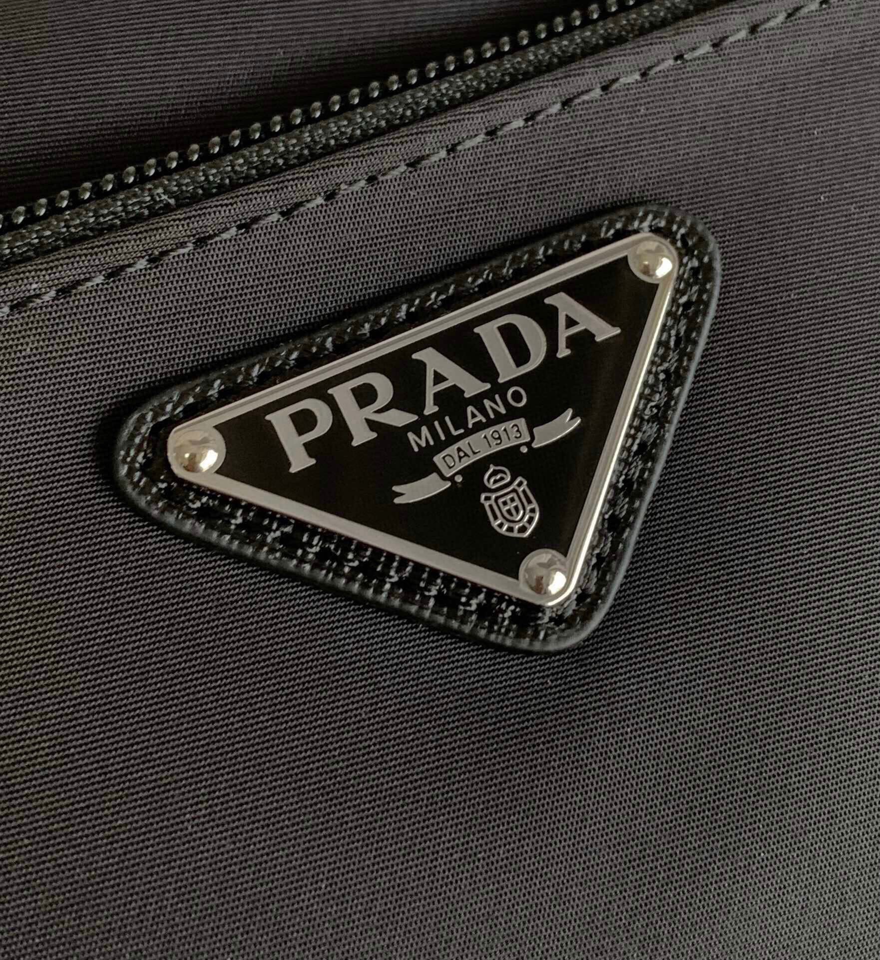 Prada Crossbody Bag in Black Re-Nylon