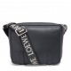 Loewe XS Military Messenger Bag in Dark Blue Calfskin