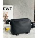 Loewe XS Military Messenger Bag in Black Calfskin