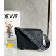 Loewe XS Military Messenger Bag in Black Calfskin