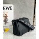 Loewe XS Military Messenger Bag in Black Calfskin