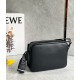 Loewe XS Military Messenger Bag in Black Calfskin