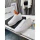 Celine Women's Jane Low-top Sneakers in White Canvas