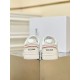 Celine Women's CT-10 Low-top Sneakers in White Leather