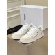 Celine Women's CT-10 Low-top Sneakers in White Leather