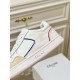 Celine Women's CT-10 Low-top Sneakers in White Leather