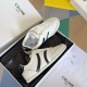 Celine Women's Jogger Low-top Sneakers in White and Black Leather