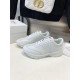 Celine Women's Runner CR-01 Low-top Sneakers in White Leather