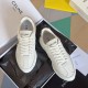 Celine Women's Runner CR-02 Low-top Sneakers in White Leather