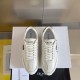 Celine Women's Runner CR-02 Low-top Sneakers in White Leather