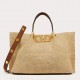 Valentino Garavani Medium Straw Summer Tote Bag