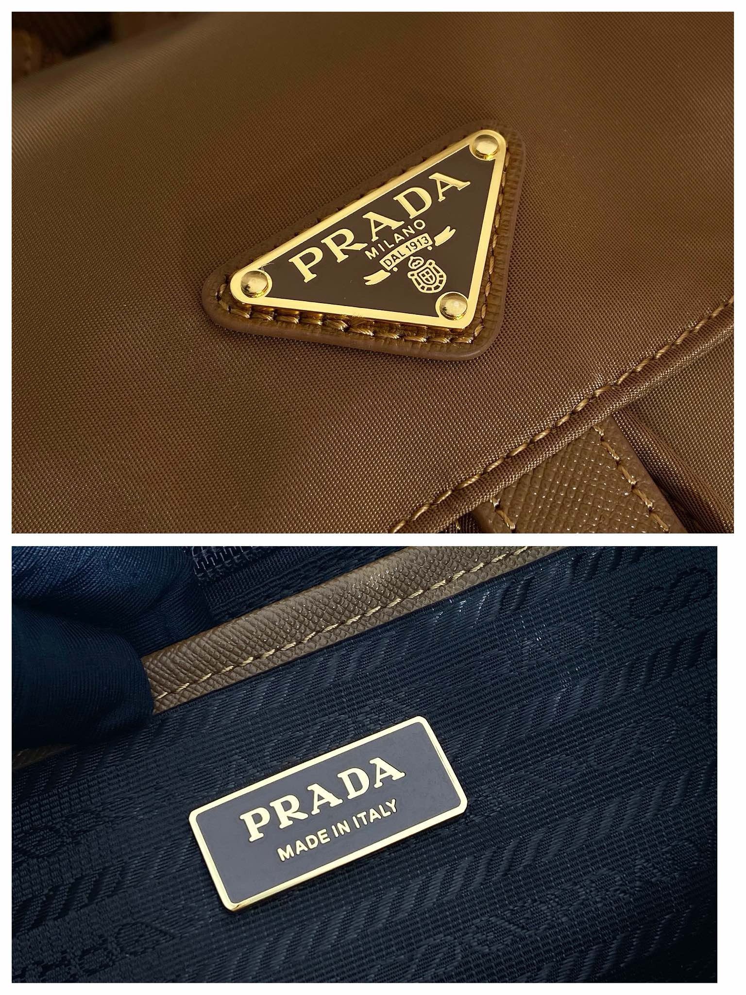 Prada Re-Edition 1978 Small Backpack in Brown Re-Nylon