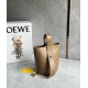 Loewe Mini Pebble Bucket Bag in Oak Calfskin