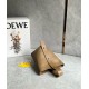 Loewe Mini Pebble Bucket Bag in Oak Calfskin