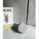 Loewe Mini Pebble Bucket Bag in Grey Grained Leather