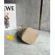 Loewe Mini Pebble Bucket Bag in Sand Grained Leather