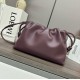 Loewe Flamenco Purse in Burgundy Nappa Lambskin