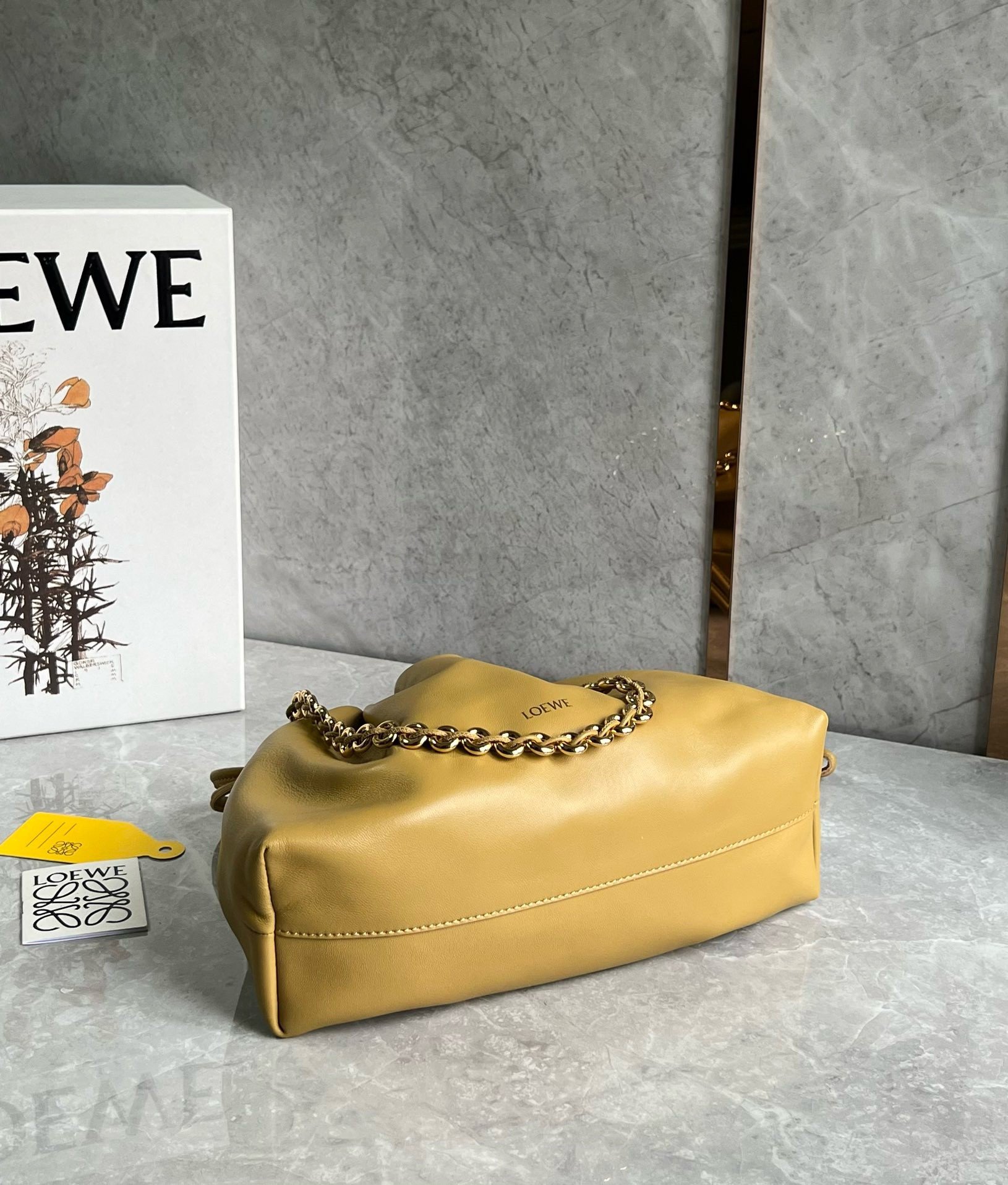 Loewe Flamenco Purse in Sahara Nappa Lambskin