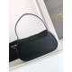 Celine Medium Polly Shoulder Bag in Black Calfskin