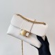 Celine Teen Victoire Bag in White Calfskin